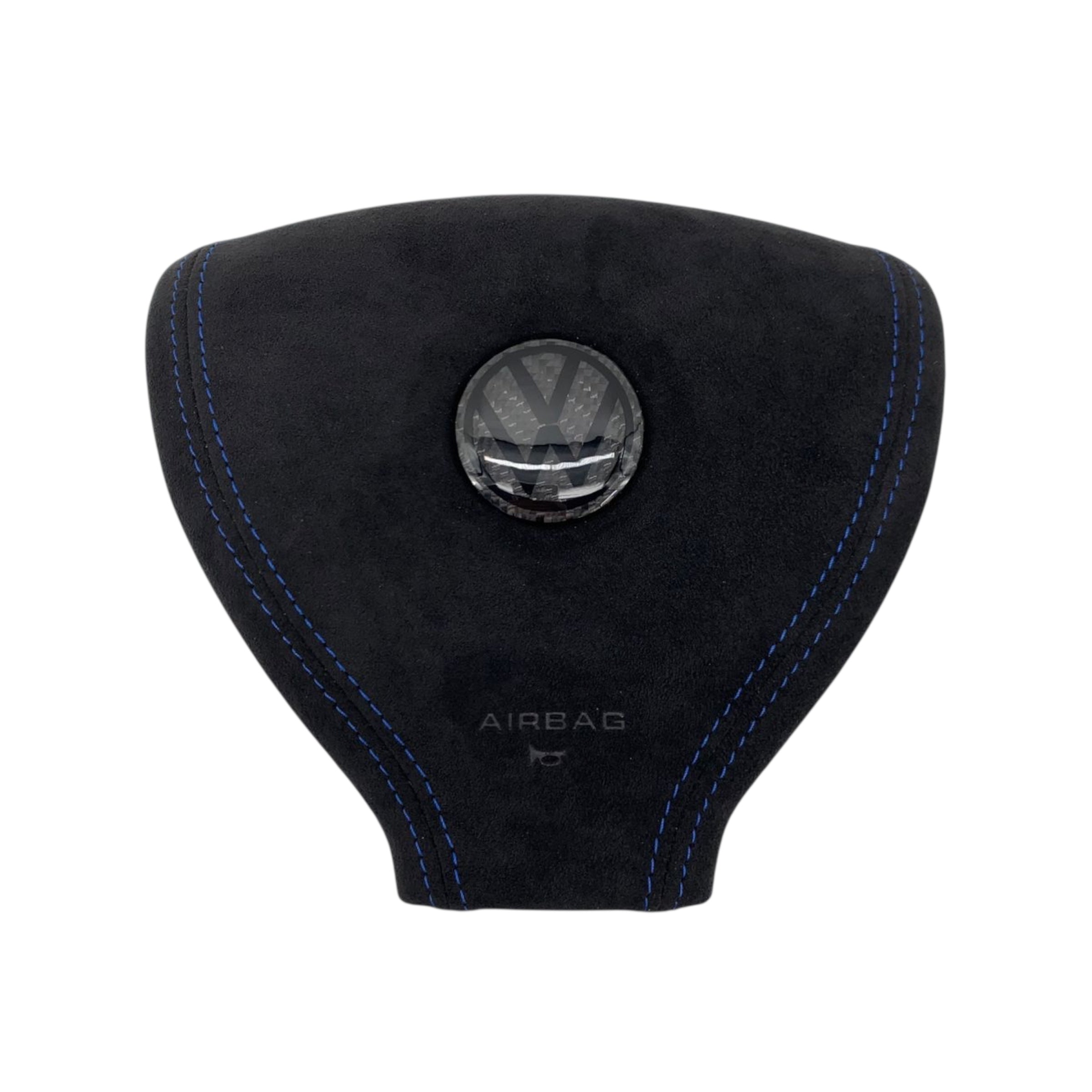 Carbon Fiber Steering Wheel with Leather/Alcantara for VW Golf MK5