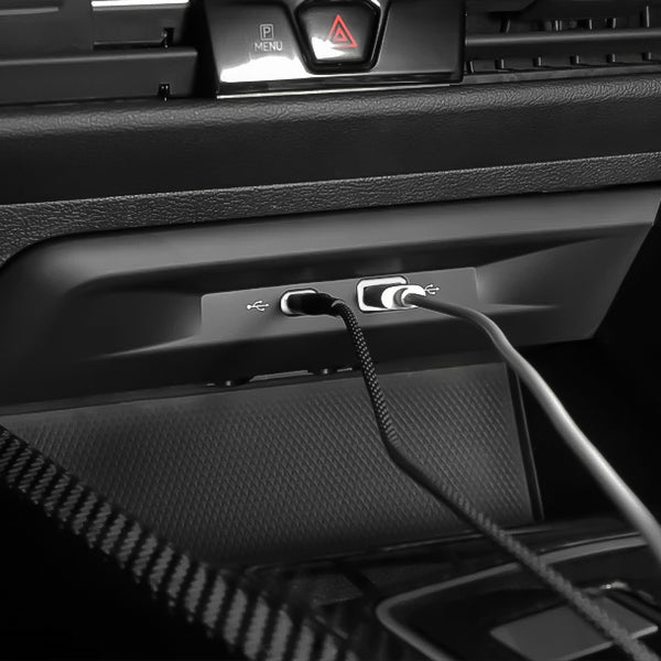 Dual Quick Charge Center Cubby Upgrade for Volkswagen Golf MK8 (2020–2024)