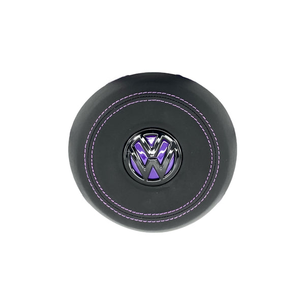 Custom Leather or Alcantara Airbag Cover for VW Golf MK7/7.5, Jetta, Tiguan, Polo, Scirocco, T-Roc
