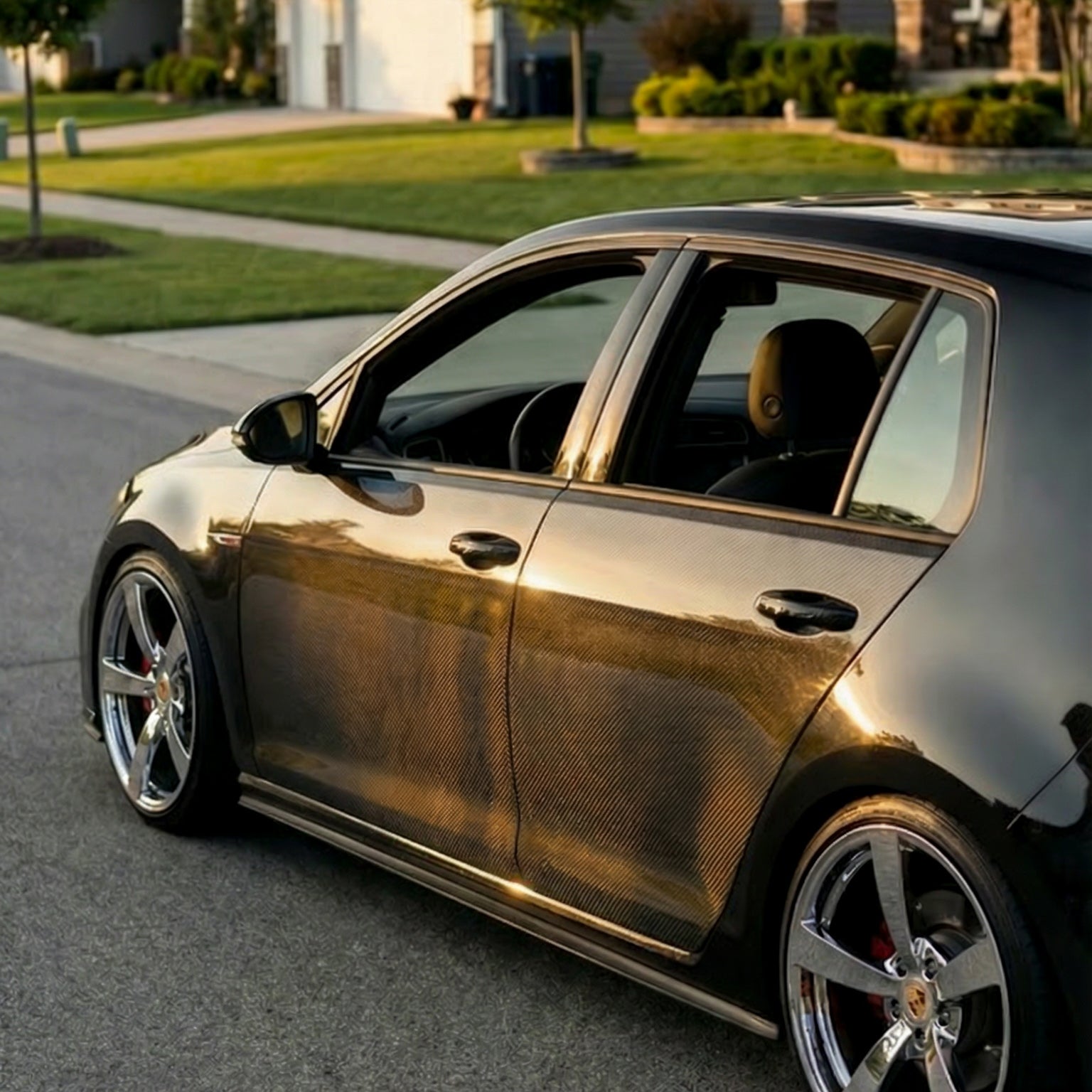 Carbon Fiber Doors for Golf MK7/MK7.5 (2014–2019) - EuroSpeed