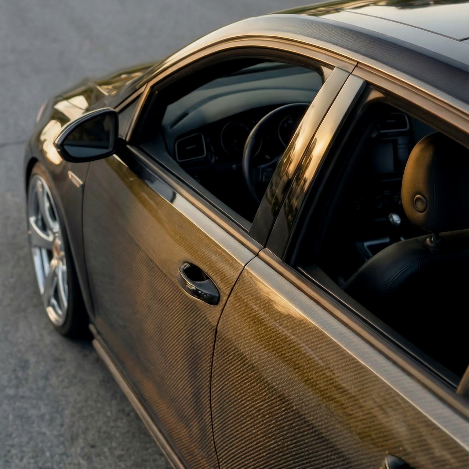 Carbon Fiber Doors for Golf MK7/MK7.5 (2014–2019) - EuroSpeed