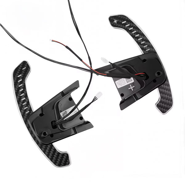 Carbon Fiber Magnetic LED Paddle Shifters for Volkswagen Golf MK7/7.5 (2012-2020))
