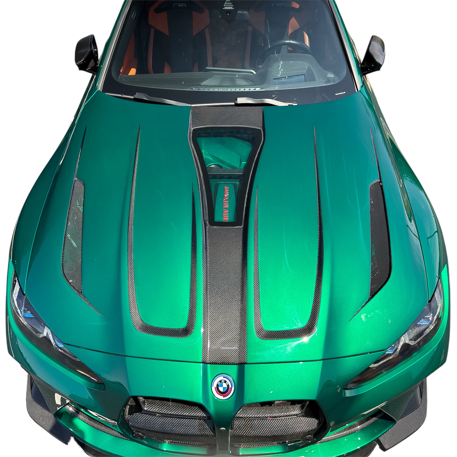Carbon Fiber Transparent Hood/Bonnet for BMW G80/G82 M3 M4 - EuroSpeed