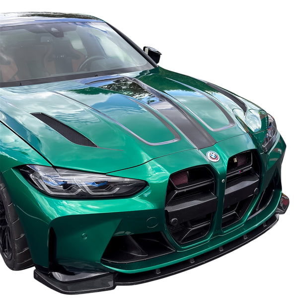 Carbon Fiber Transparent Hood/Bonnet for BMW G80/G82 M3 M4 - EuroSpeed
