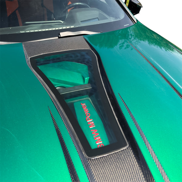 Carbon Fiber Transparent Vented Hood for BMW M3 G80 / M4 G82 (2021-2027)