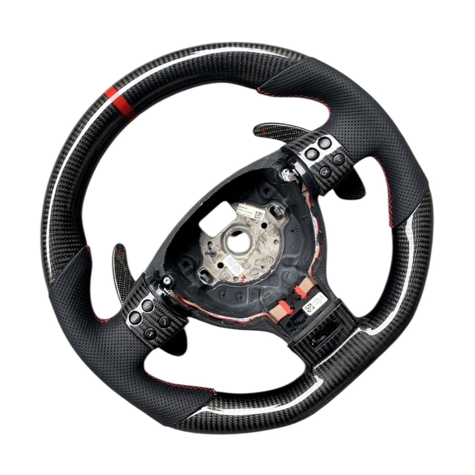 Carbon Fiber Steering Wheel for Golf MK5 - EuroSpeed