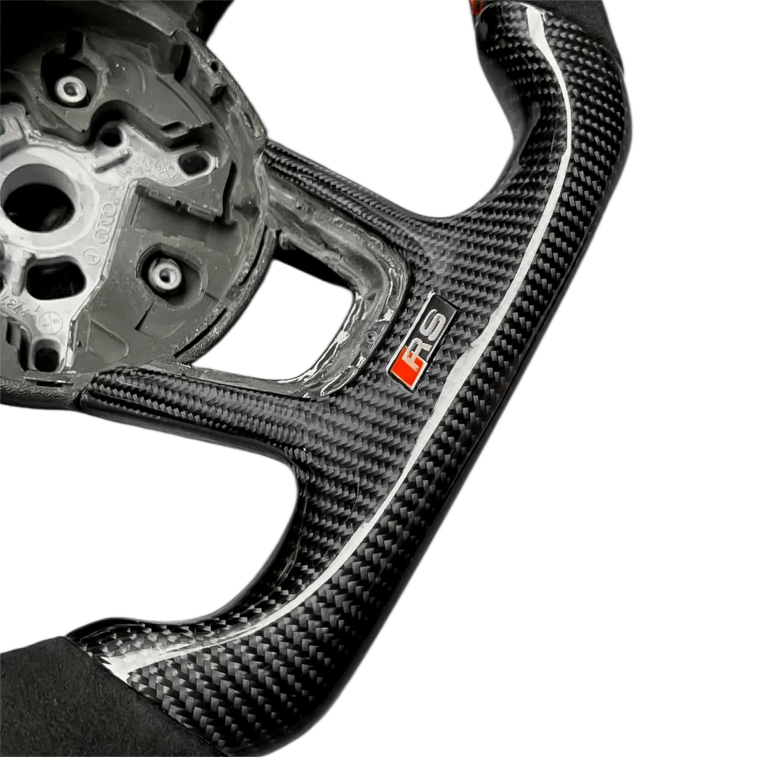 Carbon Fiber Steering Wheel for 2017–2020 Audi A3/S3/RS3 (8V Facelift), A4/S4 (B9), A5/S5 (B9) - EuroSpeed