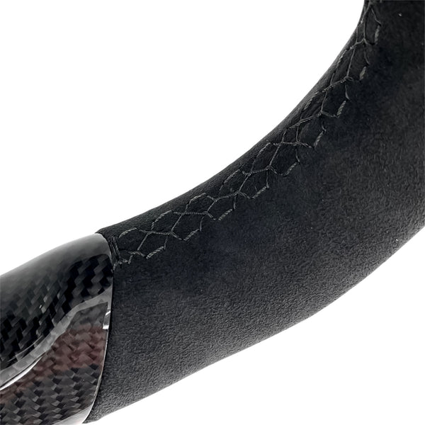 Carbon Fiber Steering Wheel for 2014–2016 A3/S3/RS3 (8V), 2013–2016 Audi A4/S4/RS4 & A5/S5/RS5 (B8.5), 2012–2018 A6/S6/RS6 & A7/S7/RS7 (C7/C7.5) - EuroSpeed