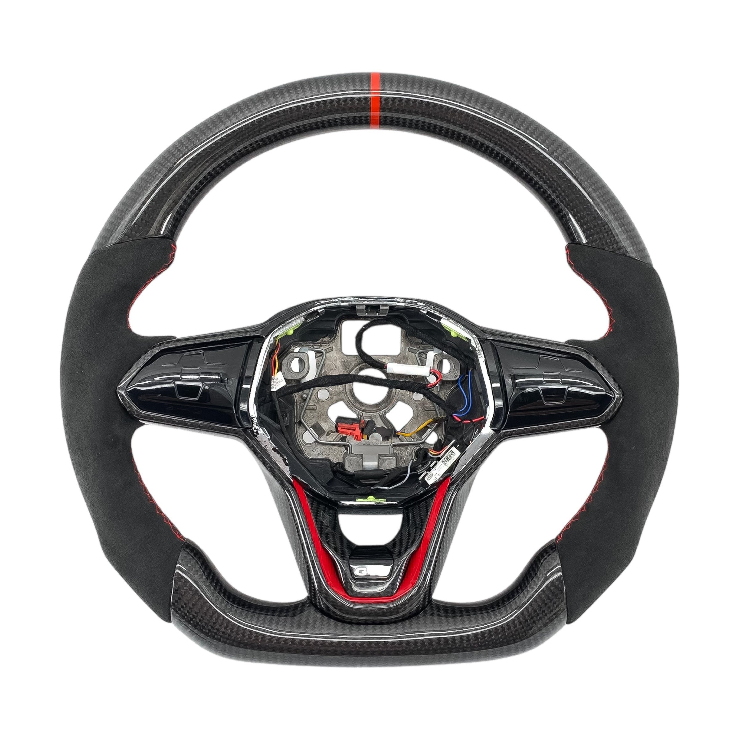 Carbon Fiber Steering Wheel for Golf MK8, Jetta, Passat, Arteon, Tiguan, Taos, Polo, Atlas, ID.4