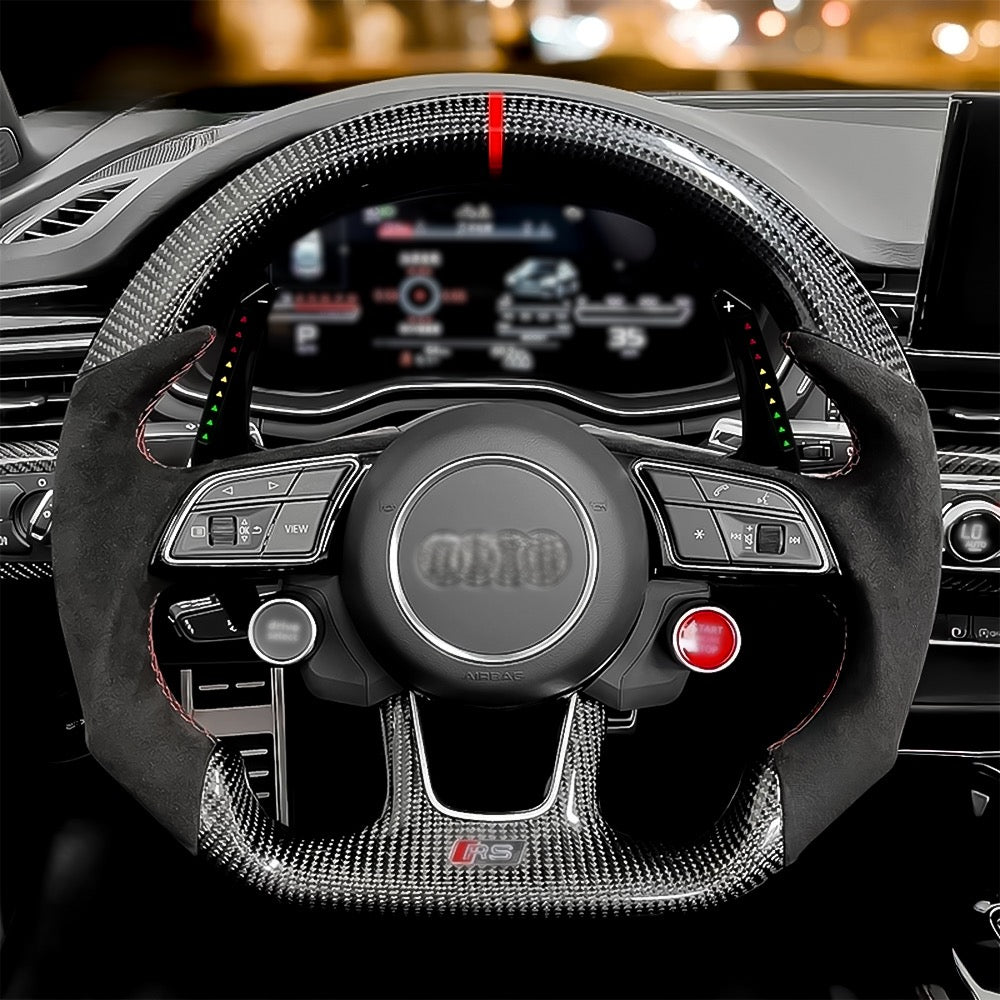 LED Paddle Shifters for Audi A1, A2, A3, A4, A5, Q3, Q5, RS4, RS5, RS6, RS7, S4, S5, S6, S7, S8 - EuroSpeed
