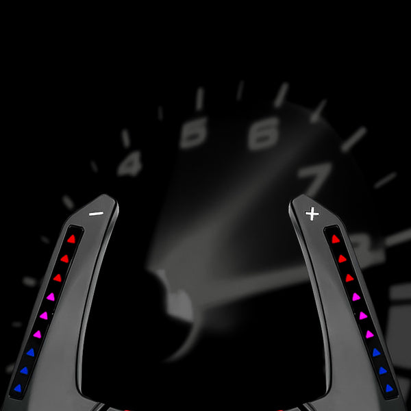 LED Paddle Shifters for Audi A1, A2, A3, A4, A5, Q3, Q5, RS4, RS5, RS6, RS7, S4, S5, S6, S7, S8 - EuroSpeed