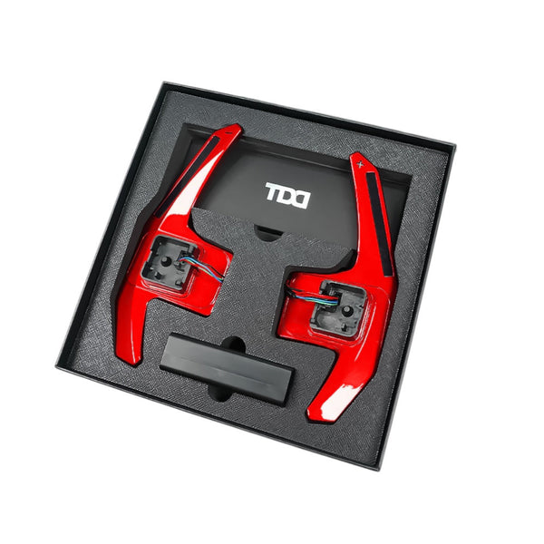 LED Paddle Shifters for Audi A1, A2, A3, A4, A5, Q3, Q5, RS4, RS5, RS6, RS7, S4, S5, S6, S7, S8 - EuroSpeed
