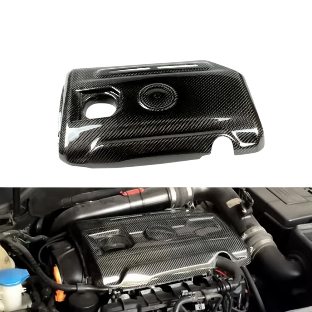 Carbon Fiber Engine Cover for Golf MK6 (2009-2013)