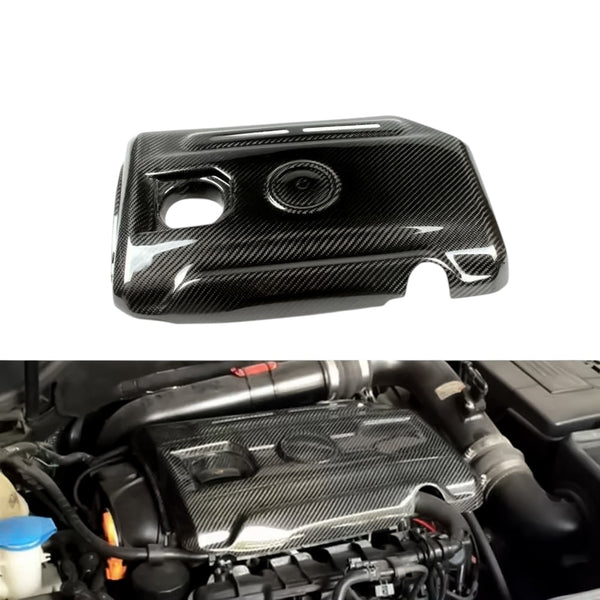 Carbon Fiber Engine Cover for Golf MK6 (2009-2013)