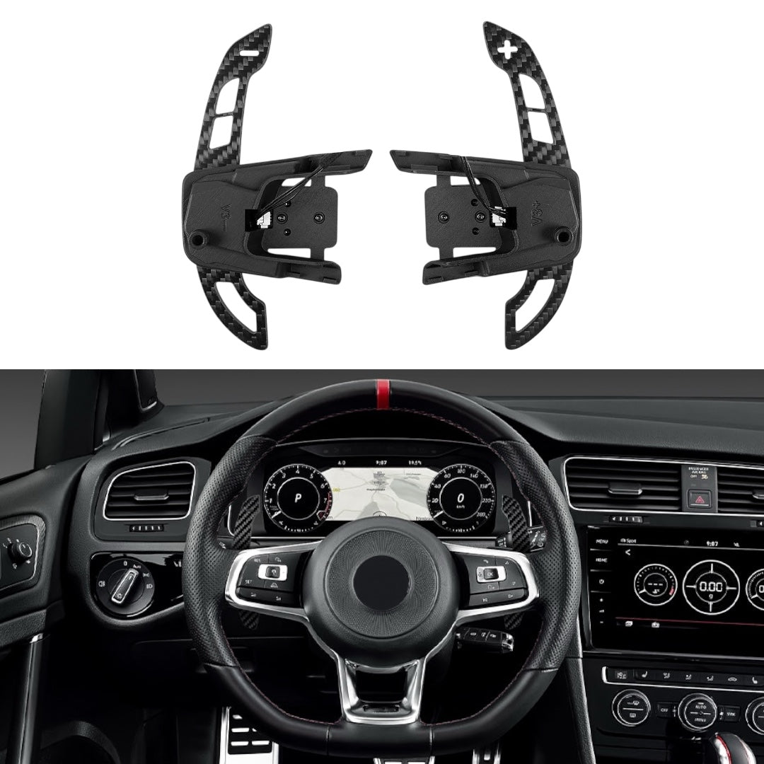 Carbon Fiber Magnetic Paddle Shifters for Golf MK7/7.5 (2012-2020)