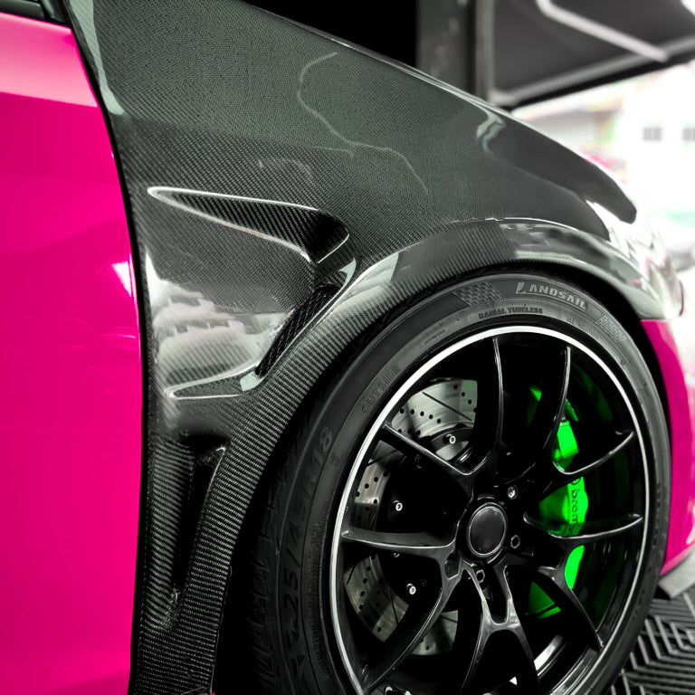 Carbon Fiber Front Fenders for Golf MK6 (2008-2013)