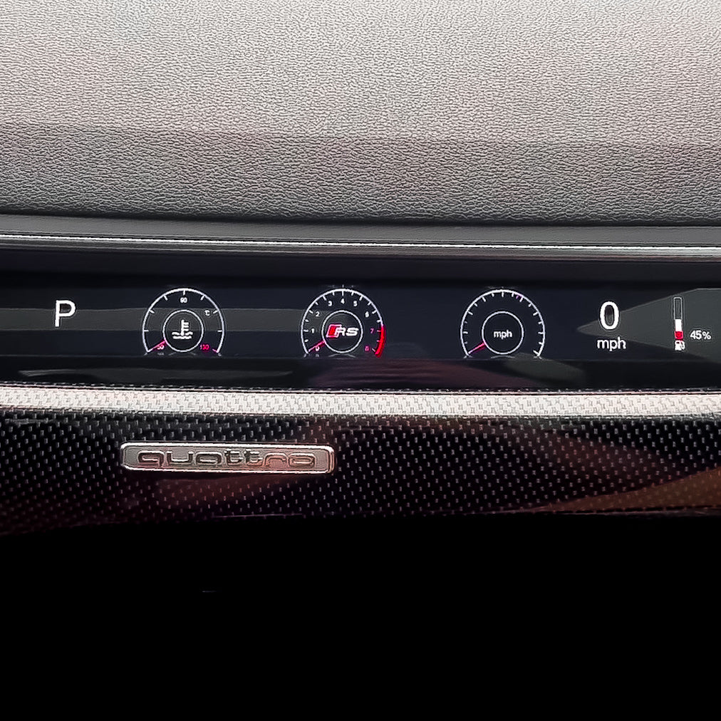 Passenger Display Screen Gauge for Audi B9 A4/S4/RS4, A5/S5/RS5 - EuroSpeed