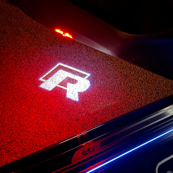 LED Logo Projector Door Welcome Lights for Volkswagen Golf / Passat / Tiguan / Touareg - 2 or 4 Pack