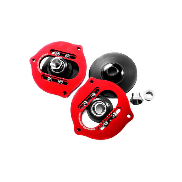 Integrated Engineering Adjustable Camber Plates for Audi A3 8P / MK2 TT / MK2 TT RS / MK2 TTS, Volkswagen Golf GTI MK5 / Jetta MK5 & More