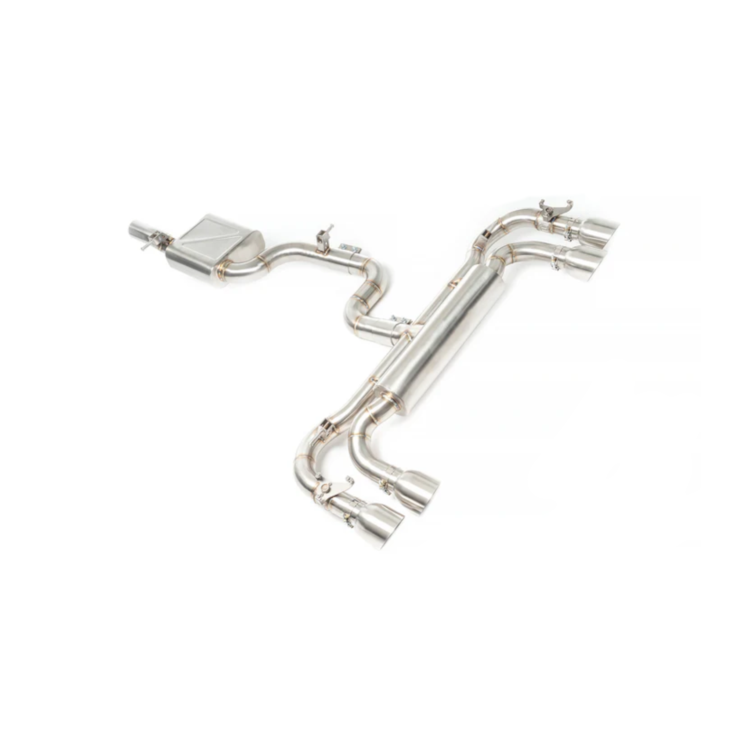 Integrated Engineering Catback Exhaust System — Volkswagen Golf R (MK8) (2022–2024)