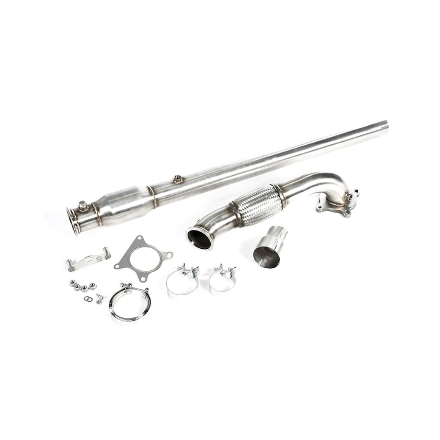Integrated Engineering Catted Downpipe for Audi A3 8P, Volkswagen B6 Passat / MK1 CC / MK1 EOS / MK1 Tiguan / Golf GTI MK5 & More