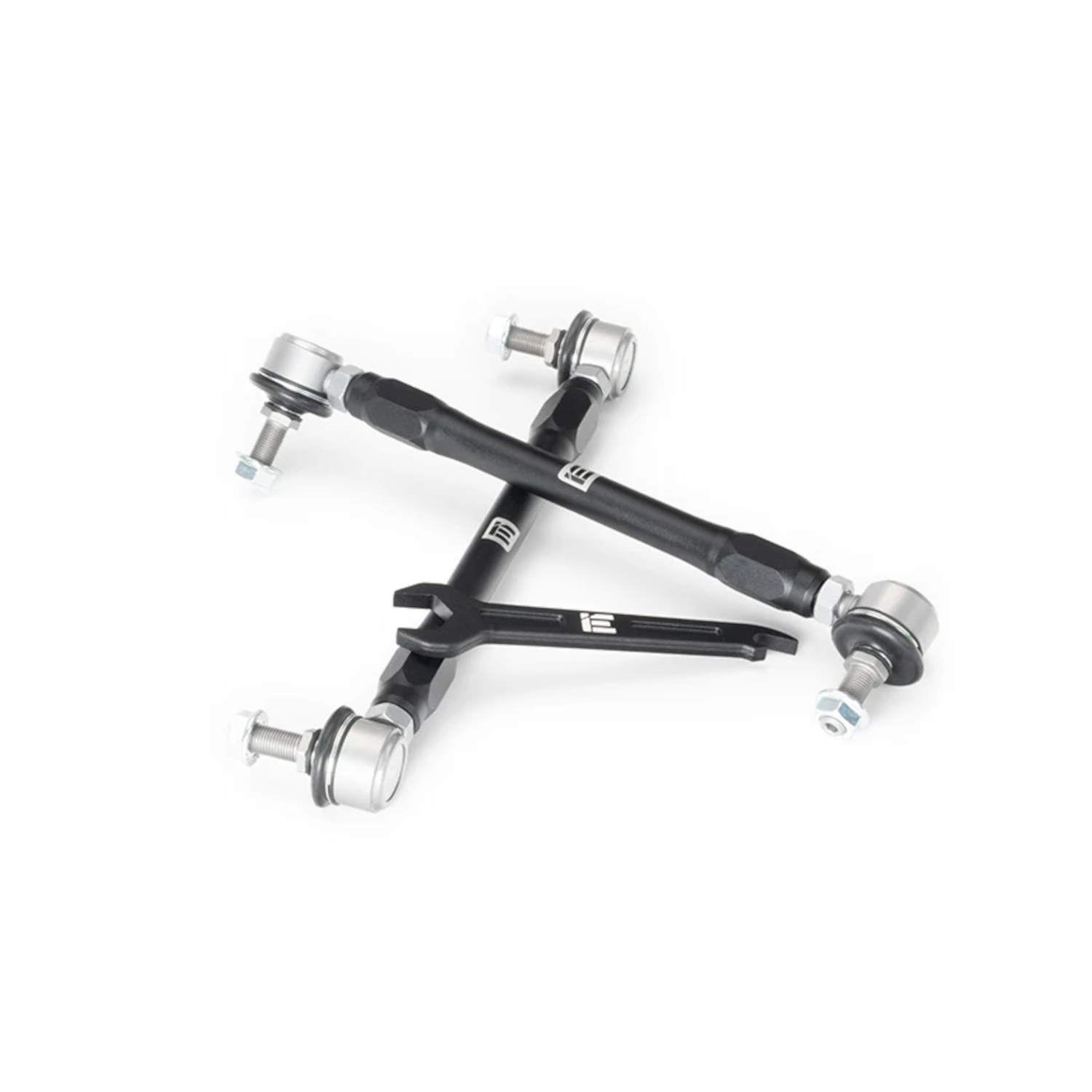 Integrated Engineering Front Sway Bar End Links — Audi / Volkswagen Multi-Platform Fitment (8V/8Y/MK7/MK8) (2015–2024)
