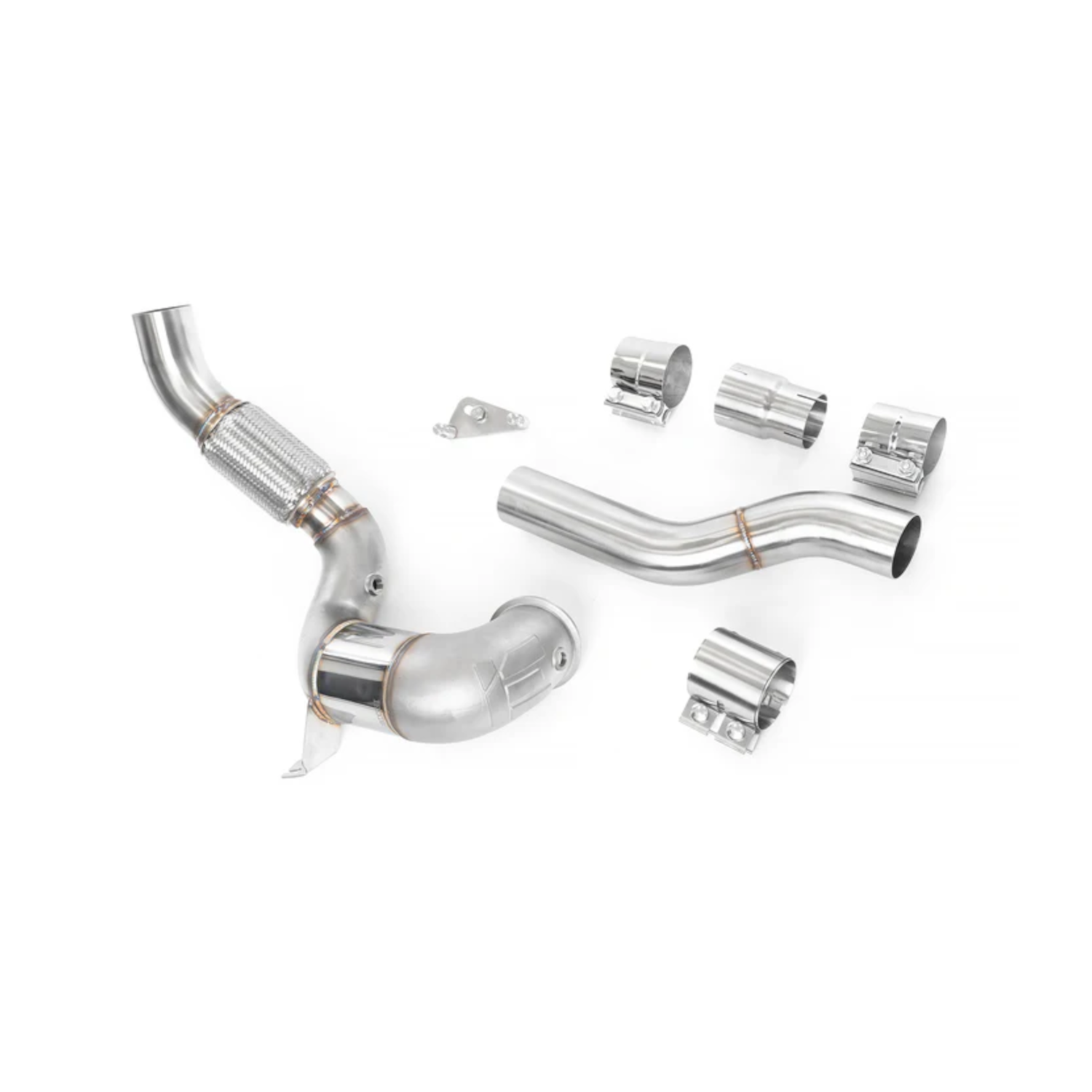 Integrated Engineering ProCore Downpipe — Audi S3, Volkswagen Golf GTI / Golf R (8Y/MK8) (2022–2024)