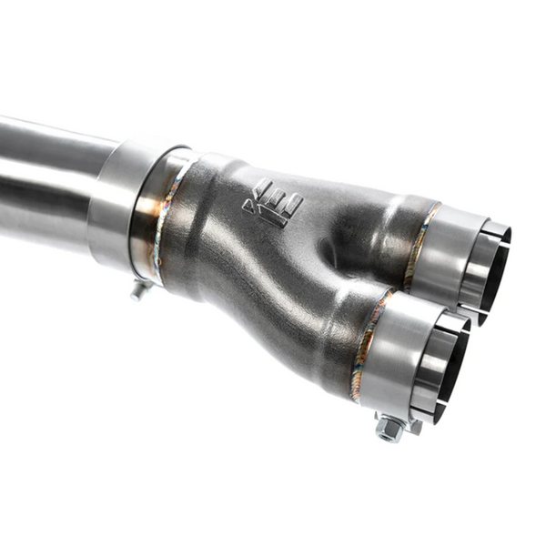 Integrated Engineering RS3 Exhaust System to Stock Downpipe Y-Pipe Adapter for Audi RS3 8V (2015–2020)