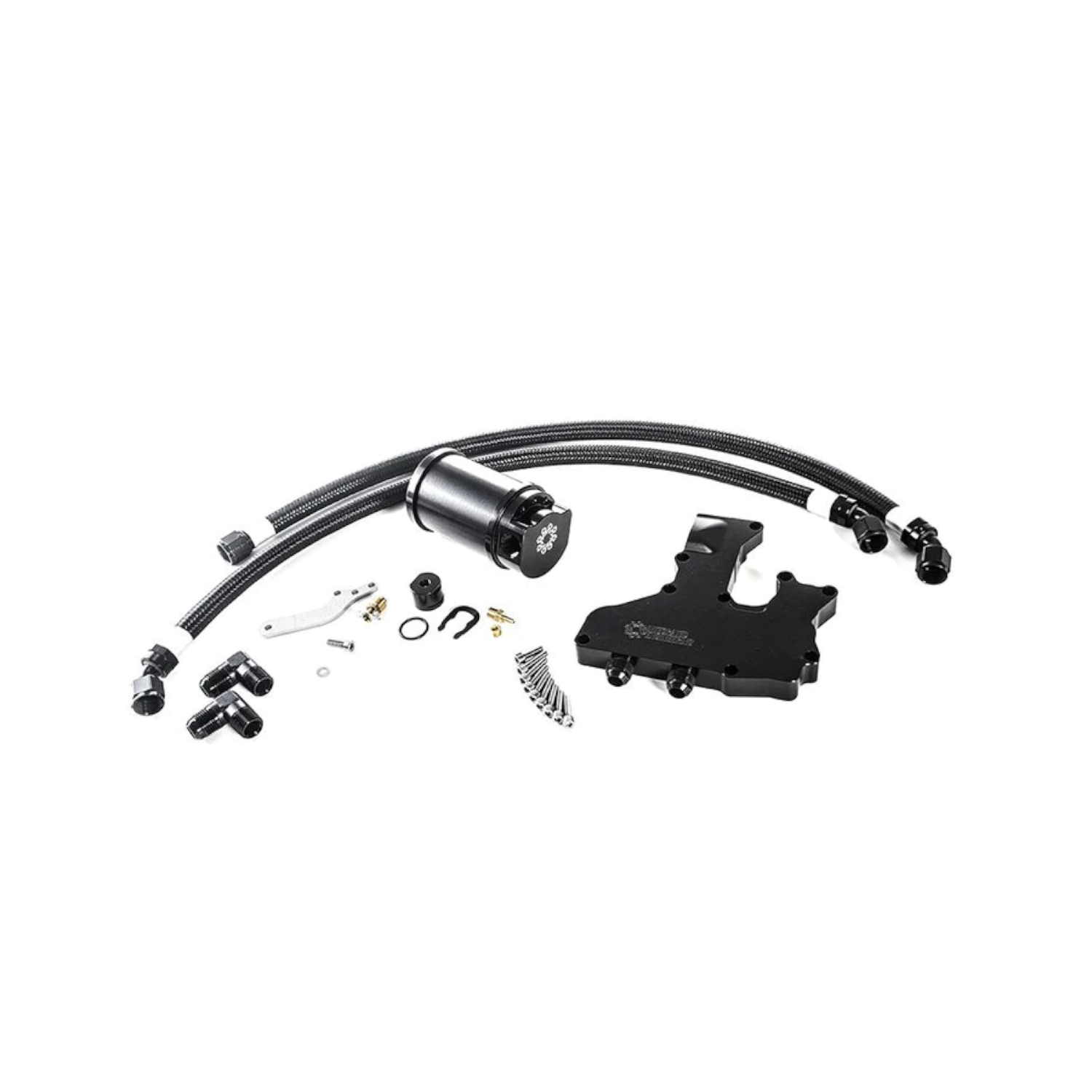 Integrated Engineering Recirculating Catch Can Kit for Volkswagen B6 Passat / Golf GTI MK5 / Jetta MK5 / Jetta GLI MK5 / Jetta GLI MK6 / Golf GTI MK6 (2006–2014)