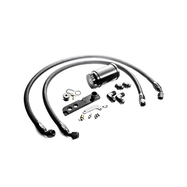 Integrated Engineering Recirculating Catch Can Kit for Audi A3 8P / B7 A4 / MK2 TT / MK2 TTS, Volkswagen B6 Passat / MK1 EOS & More