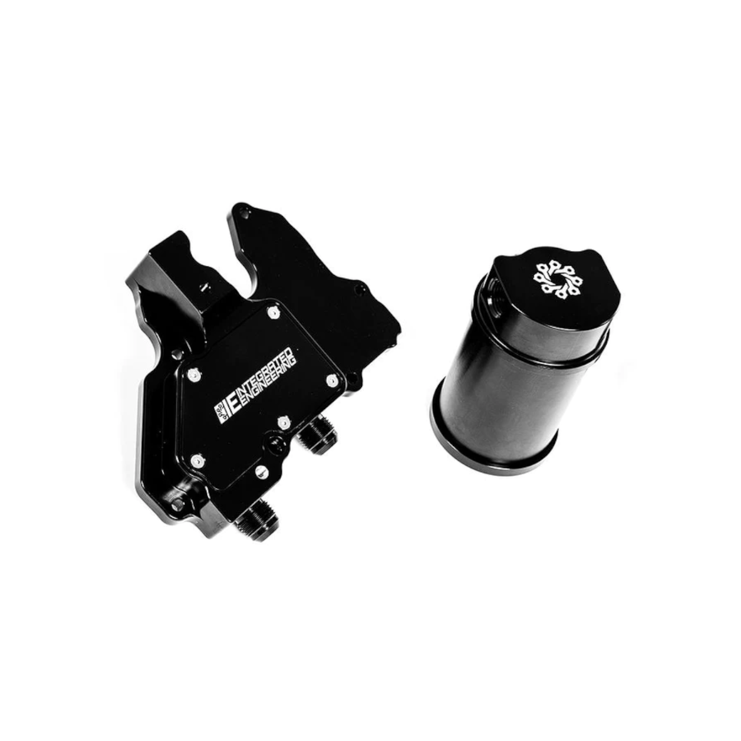 Integrated Engineering Recirculating Catch Can Kit for Volkswagen Golf MK7 / Golf Alltrack MK7 / Golf Sportwagen MK7 / Golf GTI MK7 (2015–2021)