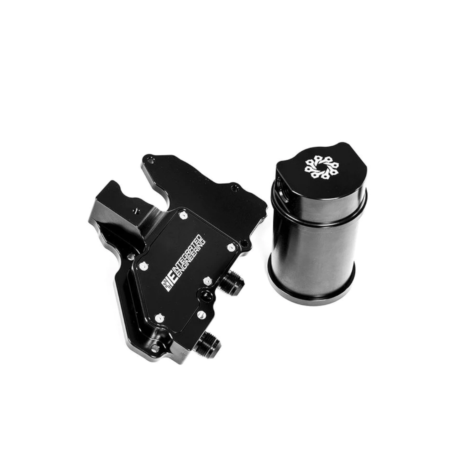 Integrated Engineering Recirculating Catch Can Kit for Volkswagen Golf MK7 / Golf Alltrack MK7 / Golf Sportwagen MK7 / Golf GTI MK7 (2015–2021)