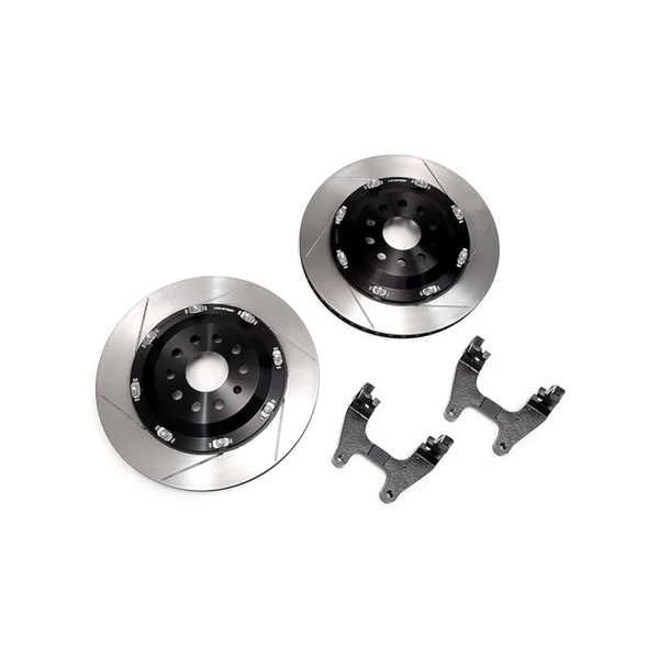 NEUSPEED 2-Piece 350mm Rear Brake Rotor Upgrade Kit for Audi RS3 8V / S3 8V / F3 Q3 / MK2 TT RS / MK2 TTS / MK3 TT & More