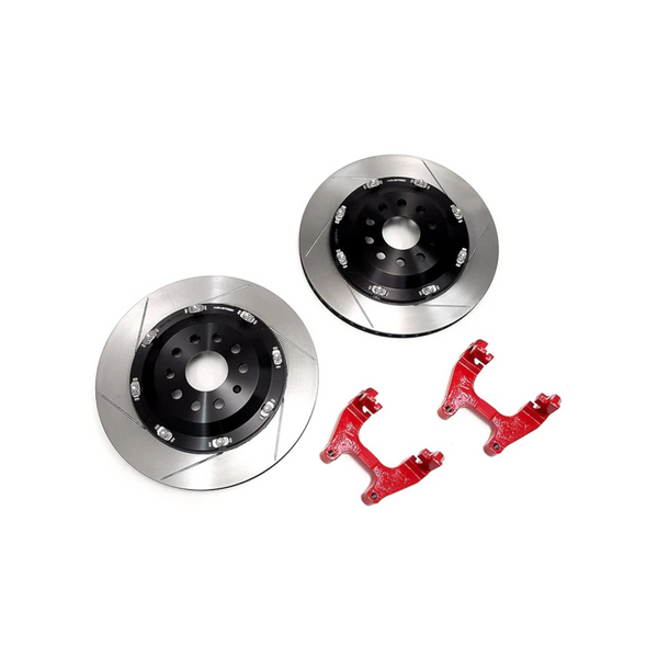 NEUSPEED 2-Piece 350mm Rear Brake Rotor Upgrade Kit for Audi RS3 8V / S3 8V / F3 Q3 / MK2 TT RS / MK2 TTS / MK3 TT & More