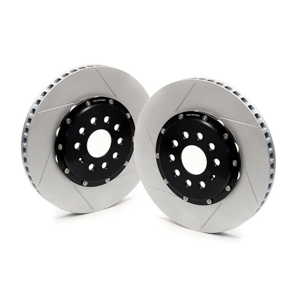 NEUSPEED 2-Piece Front Brake Rotors 345mm for Audi A3 8P / MK2 TTS, Volkswagen B6 Passat / MK1 CC / Golf R32 MK5 / Golf R MK6 (2006–2014)