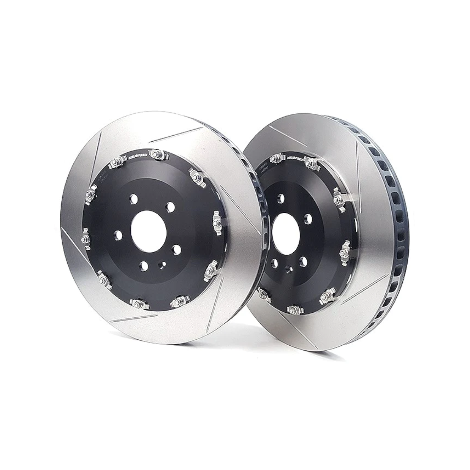 NEUSPEED 2-Piece Front Brake Rotors 370mm for Audi MK3 TT RS