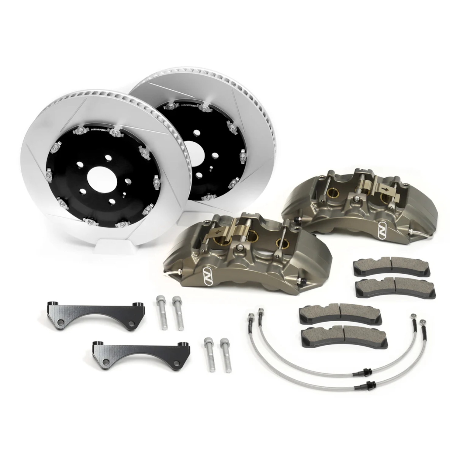 NEUSPEED 370mm V3 Front 6-Piston Big Brake Kit — Audi 8U Q3 / F3 Q3, Volkswagen MK1 Taos / MK1 Tiguan (5N) / MK2 Tiguan (5NA)