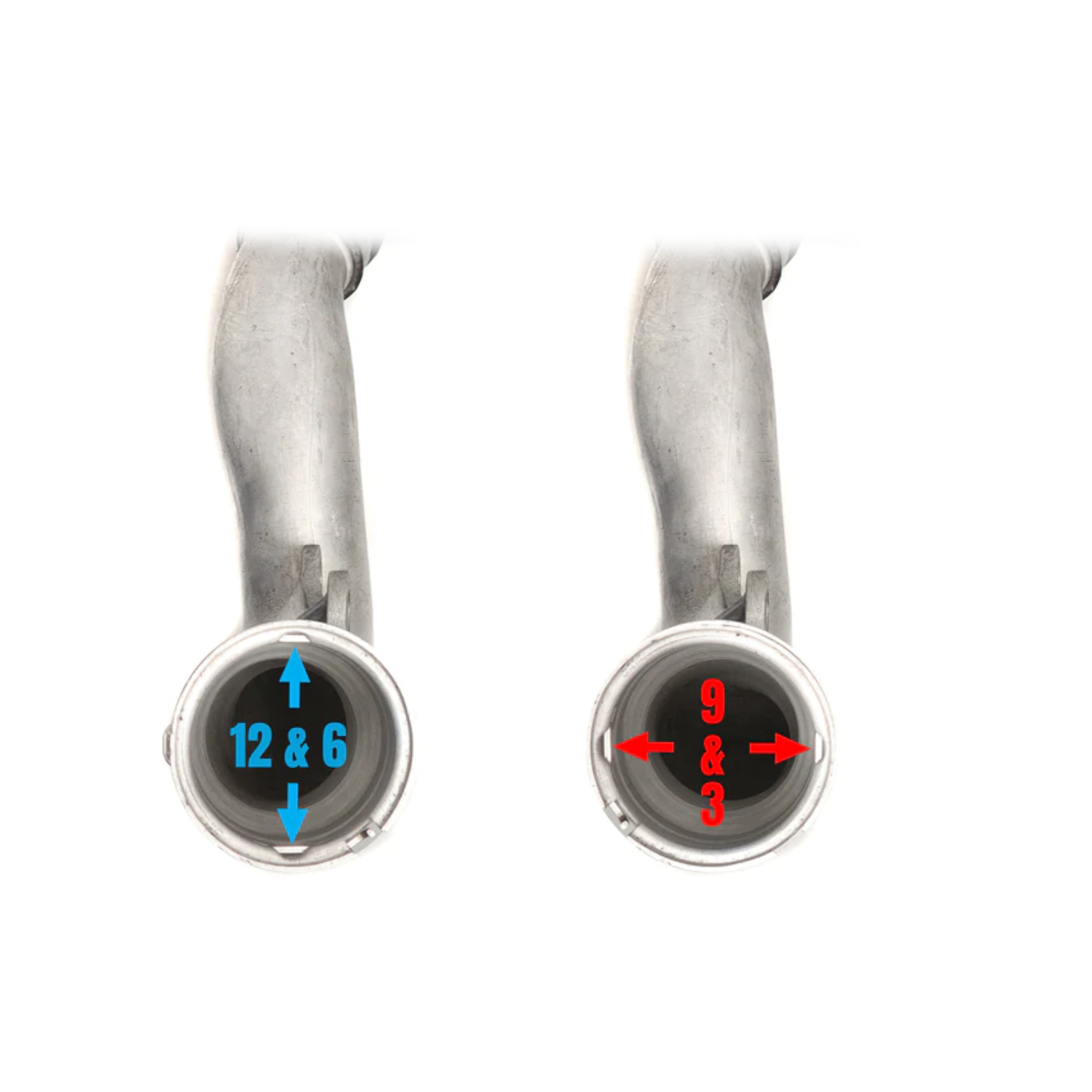 NEUSPEED HI-FLO Turbo Discharge Conversion for Audi A3 8P / MK2 TT, Volkswagen B6 Passat / MK1 EOS / Golf GTI MK5 / Jetta MK5 & More