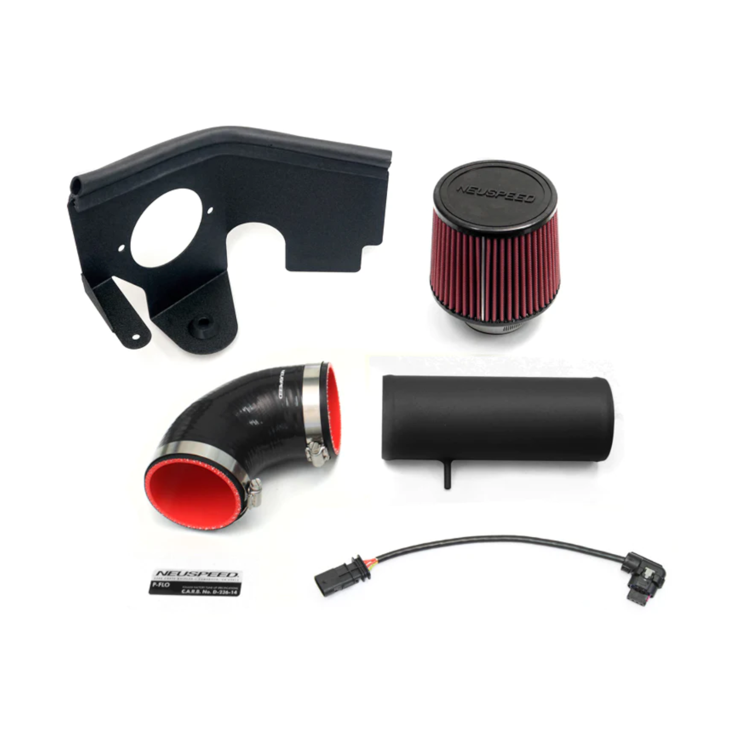 NEUSPEED P-FLO Air Intake for Audi A3 8P, Volkswagen B7 Passat / Jetta MK5 / Golf MK6 / Jetta MK6 (2006–2014)