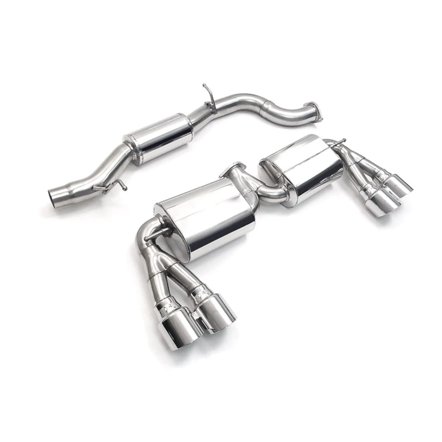 NEUSPEED Stainless Steel Cat-Back Exhaust for Volkswagen Golf R MK7 (2015–2021)