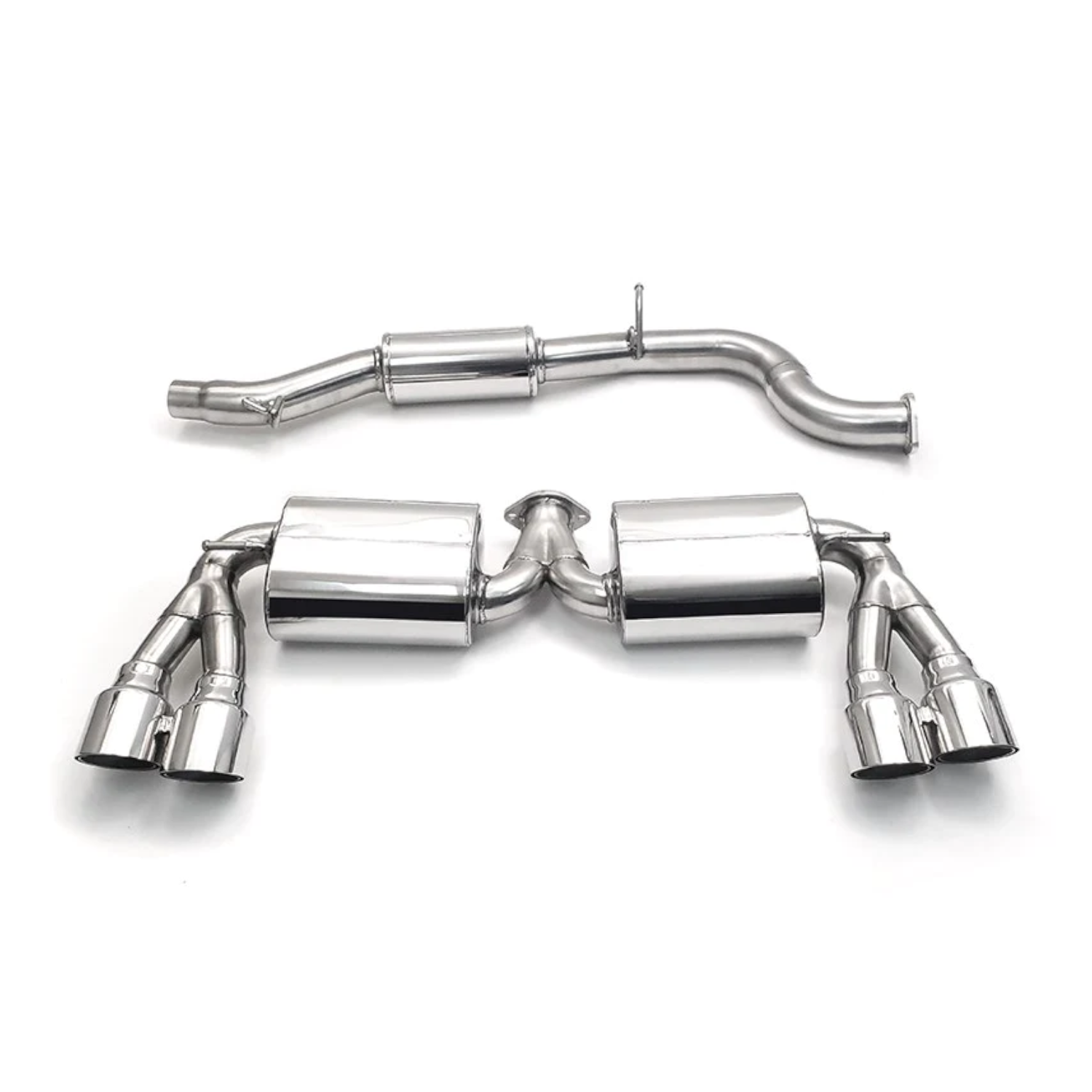 NEUSPEED Stainless Steel Cat-Back Exhaust for Volkswagen Golf R MK7 (2015–2021)