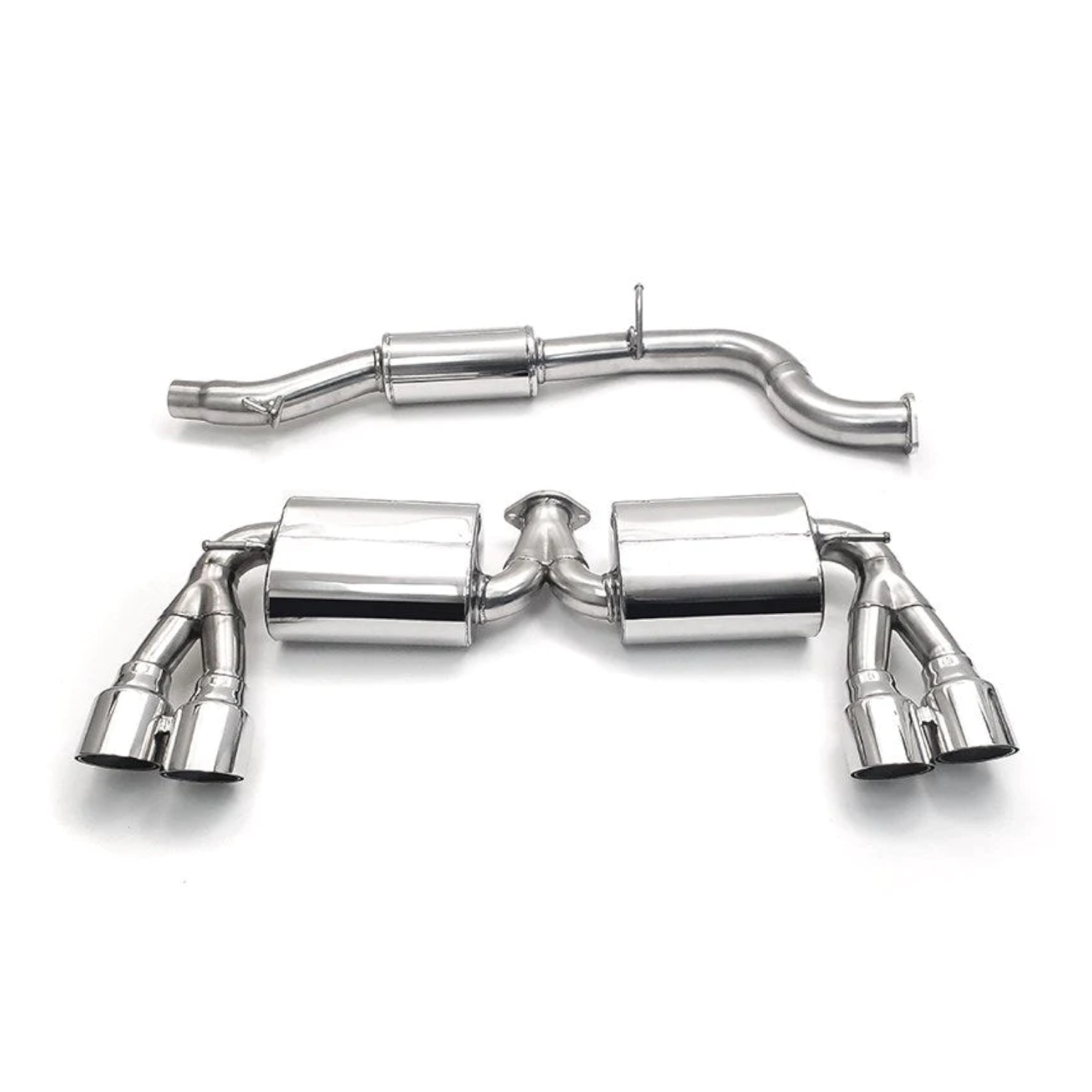 NEUSPEED Stainless Steel Cat-Back Exhaust for Volkswagen Golf R MK8 (2022–2024)