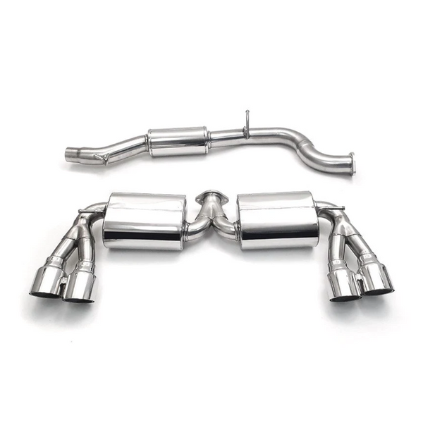 NEUSPEED Stainless Steel Cat-Back Exhaust for Volkswagen Golf R MK8 (2022–2024)