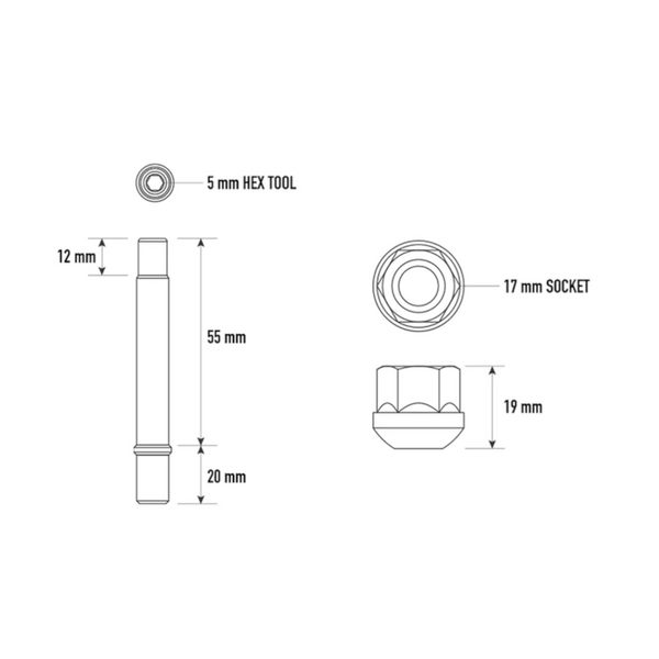 NEUSPEED Wheel & Stud Conversion Kit for VW / Audi / BMW