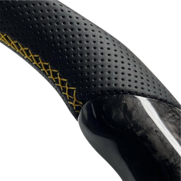 Carbon Fiber Steering Wheel for Golf MK7, Alltrack, E-Golf, Tiguan, Jetta, Passat, Arteon - EuroSpeed