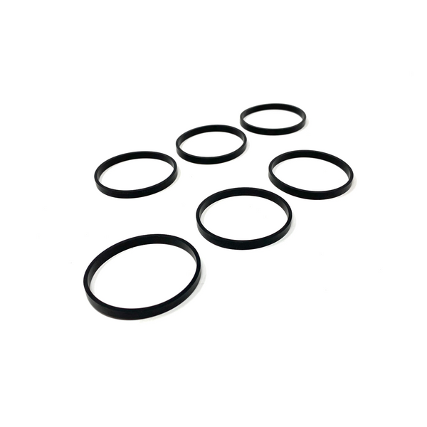 Precision Raceworks 1/2" Phenolic Intake Manifold Spacer — BMW Multi-Platform Fitment (E60/E82/E88/E90/E92/E93/F01/F02/F06/F12/F13/F10/F22/F23/F30/F34/F32/F33/F36/F80/F82/F83/F87) (2004–2021)