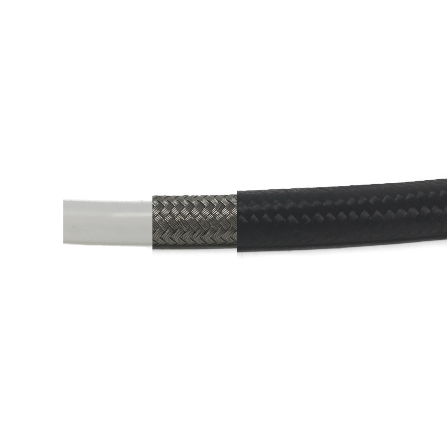 Precision Raceworks 1" PTFE Custom Fuel Line — VW / Audi / BMW