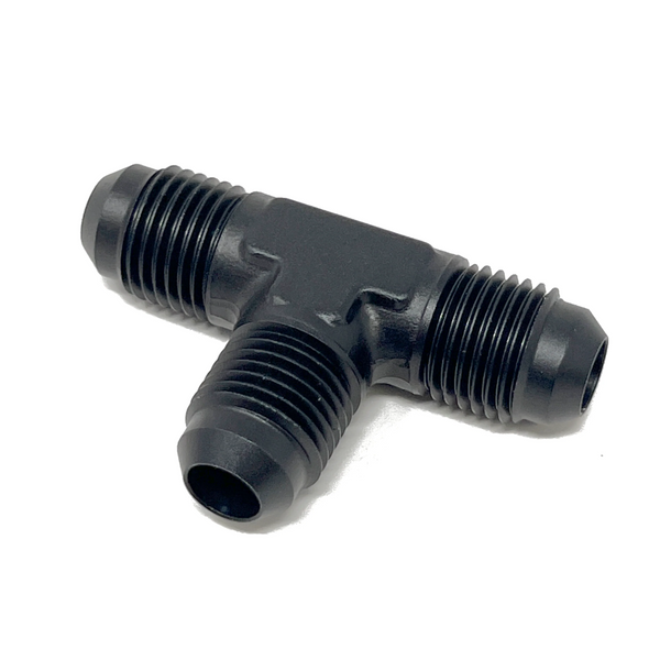 Precision Raceworks 3-Side 6AN Male Flare Tee Fuel Line Fitting for BMW 5 Series M5 F10 / M6 F06 / M6 F12 / M6 F13 / X5 M F85 / X6 M F86 (2011–2019)