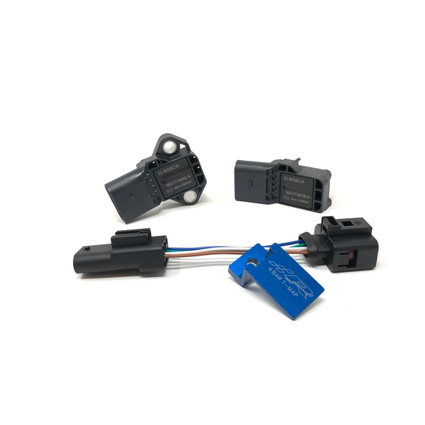 Precision Raceworks 4 Bar MAP Sensor Kit for Audi A3 8V / S3 8V / A4 B9 / A5 B9 / Q5 B9 / F3 Q3 & More