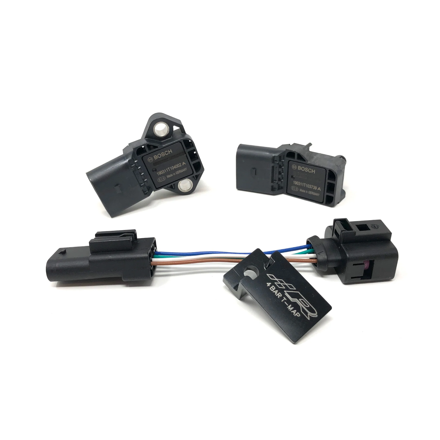 Precision Raceworks 4 Bar MAP Sensor Kit for Audi / Volkswagen Multi-Platform Fitment (8V/B9/MK6/MK7) (2010–2024)